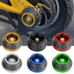 All Terrain Wheels Universal Fork Frame Sliders Aluminum Alloy Front Wheel Motorbike Falling Protection Scooter Moped