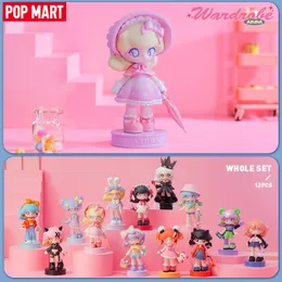 Blind Box Pop Mart Azura Garderob Series Mystery Box 1PC/12pcs Ankomst BLIND BOX Söt Action Figurin Toy Kids 230808