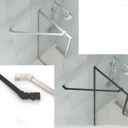 Bath Accessory Set Shower Room Stainless Steel 304 Frame Holder Diamond Style Pull Rod Anti Swing And Shaking 50mm Support Rod(YJ010)