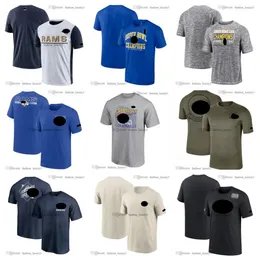 Mens Los Angeles''Rams''football jersey T- shirts Printed Fashion man T-shirt Top Quality Cotton Fashion Casual Tees Short Sleeve Clothes S-4XL