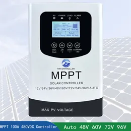 100A 48V 60V 72V 96V MPPT Solar Naładowanie kontrolera PV Regulator 480VDC dla baterii żelu litowego LifePo4