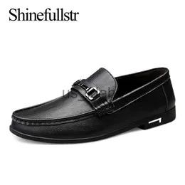 Dress Shoes Spring Autumn Men Casual Luxury Leather Men's Loafers Lofer Shoes Loafer Loffers Slip-On Mocasines Hombre Dropshipping J230808