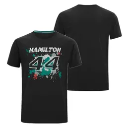 Cutd 2023 Formuła 1 T-shirty mody F1 F1 Racing Team Camisetas Lewis Hamilton Car Homens Mulherres Moda Overized T Shirt Tees Tops