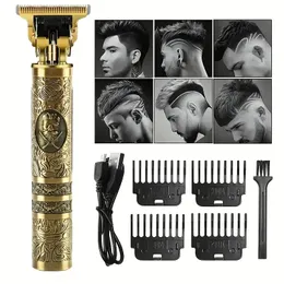 The Ultimate Hair Cutting Machine - T9 USB Electric Hair Clipper Trimmer Shaver For Professional Barbers & Men's Grooming!