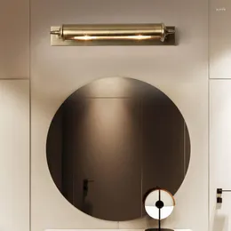 Lampada da parete Frontale Bagno Spogliatoio Studio Lavabo Bronzo E14 Cap