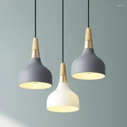 قلادة مصابيح Nordic Restaurant Restaurant Creative Single Head Lamp