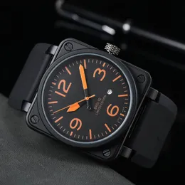 40mm Yeni Erkekler Tam Otomatik Mekanik Saatler Deri Aydınlık Sınırlı Üretim Moda Adam İzle Reloj hombre