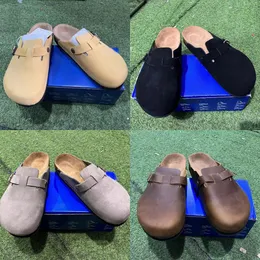 Designer Slipper Women Slides Men Slippers Suede Sandal Summer Slip-On Shoes Platform Slide Classic Mule Leather Rubber Shoe