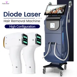 PerfectLaser 2023 Laser Hårborttagningsmaskin Trio Våglängd Diode Laser Android System 808 755 1064NM Hårar Depileringsenhet Laserhår Ta bort