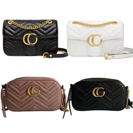 Shoulder Handbags designers bags luxurys High Quality G Fashion womens CrossBody Handbag ladies wallets Clutch Totes Printed Chain Love Bag 2024 purse Cross Body