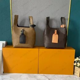 Mini Tote Bag Basket Handbag Atlantis BB Women Designer mode axel shopping väska rese lyxiga totes crossbody purse brun plånbok