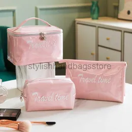Cosmetic Bags Cases 2023 New Jelly Makeup Storage Bag Women's Waterproof Makeup Bag Portable Large Capacity Wash Bagstylishhandbagsstore