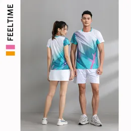 Outros Artigos Esportivos Camisolas de Badminton shorts Homens Mulheres camisa de peteca Saia de tênis Fatos de treino de badminton Agasalho de manga curta Roupa esportiva 230808