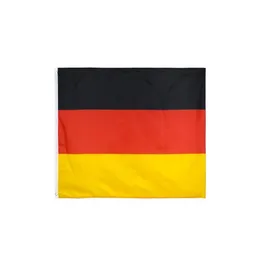 Flagi banerowe w magazynie 3x5 stóp 90x150 cm poliestrowa flaga narodowa czarny czerwony żółty de deu niemiecki deutschland niemiecki dekoracja fl dholm