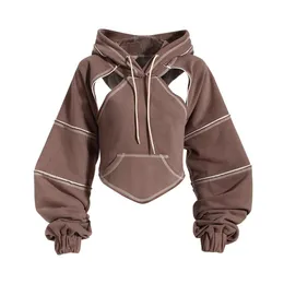 【BAON】Achone String Pocket Crop Hood Jumper 8c6c119d-83b6-4680-8b7e-
