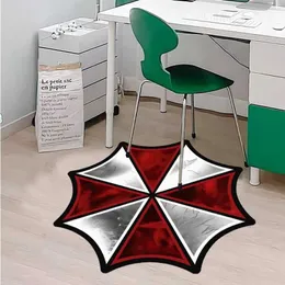 Rosso Bianco Artistico Design Creativo Tappeto Confortevole Rinfrescante Camera da letto Tappeto Tendenza Soggiorno Decorazione Tappeti Tappeti per balconi HKD230809