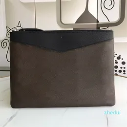 Bolsos de embrague de diseñador de moda monedero DIARIO de lujo para hombre para mujer carteras de cuero monogramas bolso de mano portatarjetas diseño original mini bolso