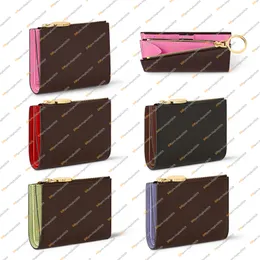 Moda moda swobodny projektant luksusowy portfel Lisa Kluczowa torebka torebka karty kredytowej Uchwyt karty kredytowej najwyższa jakość lustra M82381 M82382 M82383 M82415 Biznes