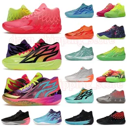 2023 MB.02 Lamelo Ball Basketball Shoes Mens MB.01 Sneakers Rick Morty Adventures Be You Rookie Of The Year Supernova Galaxy Nickelodeon Slime Trainers Sports Shoe