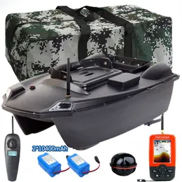 Electric RC Boats GPS RC Fishing Bait Boat intelligent Auto Lure 3KG Load Highpower dual motors 2 Bin 500m Smart One Key Return 230808