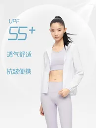 女性用ジャケットBosideng 2023夏の日焼けジャケットSPF55通気性快適な肌フレンドリーB20525388