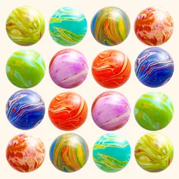 Kolorowe tęczowe kulki stresowe miękki pianka TPR Squishy Squishy Stress Relief Balls Dorosły i zabawki dla dzieci LT0131