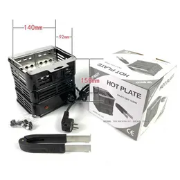 Hot Plate A17 Big Shisha Accessories Hookah Accessori Electric Cooker för kolvärme 220V Spisfolie Nargile Sheesha HKD230809