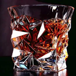 Hot Sale Big Whiskey Wine Glass Lead-free Crystal Cups High Capacity Beer Cup Bar Hotel Drinkware Brand Vaso Copos HKD230810