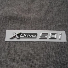 XDRIVE 50I LETTRE TURL TRUNK 후면 문자 BMW X5 X6269B 용 DECAL 스티커