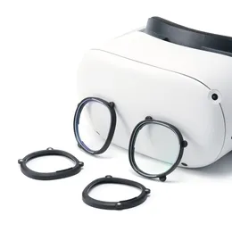 VR/AR Accessorise Quest2 Lente Miopia Anti Blue Light Óculos magnéticos Armação Inserções de desmontagem rápida Lentes de prescrição VR Fo Oculus Quest 2 230809