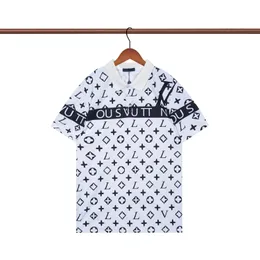 2023 Camicie casual estive Uomo T-shirt nere Designer Uomo Polo Gu Nuovo girocollo Moda Polo Cci Manica da vacanza Phantom Gate Lettera Stampa Top