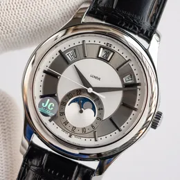 Armbanduhren 5205G-13 Luxus Herrenuhr Komplikation Automatische Mechanik Dreifachkalender Wasserdichtes Edelstahlgehäuse Mondphase Saphirglas