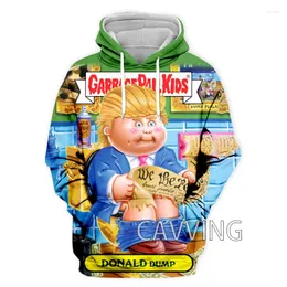 Felpe con cappuccio da uomo CAVVING 3D stampato secchio della spazzatura Felpe con cappuccio per bambini Felpe con cappuccio Harajuku Tops Abbigliamento per donna / uomo H03