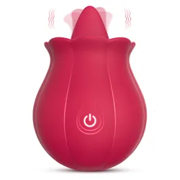 EggsBullets Lecken Vibrator Klitoris Stimulator Rose Form Klitoris Zange Massage Masturbator Frauen Weibliche Kraftvoll Vibrierendes Mini Sex Spielzeug 230808