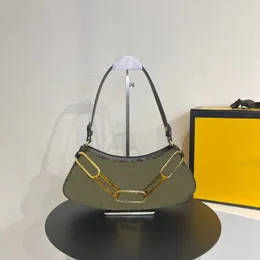 2023 bolsa de grife feminina com aba transversal em lona bolsas de couro genuíno com estampas clássicas bolsa de ombro FC bolsa cosmética Pacote axilar