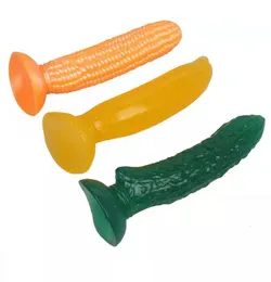 Masturbators Banana corn cucumber fruit and vegetables adult erotic series sex toys posterior anal plug massage stick 230808