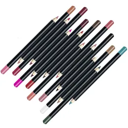 Губная помада 3050100pcs Custom Waterpronation Long Lonting Lipliner Pen Gyeline Pencil с коробкой оптом 230808