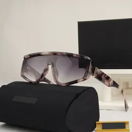 Óculos de sol designer mens óculos de sol forma de telescópio óculos de sol pára-brisas lentes com design de letras tridimensionais óculos de mulher de cor gradiente