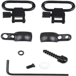 Lever Action Rifle Sling Mount Kit Split Band with 1'' QD 115 Sling Swivels for Winchester Marlin Mossberg246k