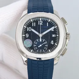 Herren Watch Automatic Mechanical 42.2mm 7750 Bewegung Sapphire Uhren Luxusdesigner wasserdichte Montre Luxes Gummi -Gurt