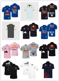 IY8B 2023 T-shirt męski to garnitur dla Formuły 1 Waxing Team Nowy sport sportowy wchłaniający wodę wchłaniającą prędkość, zmniejszając kulturę firmy Kultura firmy