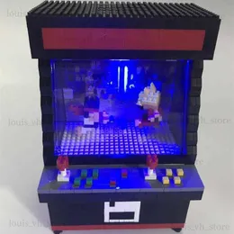 ZRK Mini Blocks Build Building Toy Fighter Game Model UFO Catcher Plastikowe cegły Brinquedos Prezent dla dzieci prezent 7814 T230810