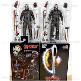 NECA Piątek 13. Figura Część VII 7 Nowa krew Ultimate Jason Voorhees Action Rysunek T230810