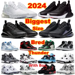 Stor storlek 14 15 270 -tal Pure Platinum Basketball Shoes 1 Bred Patent 1s Hyper Royal Blue Shadow Dark Mocha Gold Toe Count Purple Trainers 4 Red Thunder Seafoam Trainers