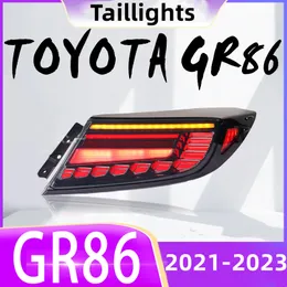 LED ALAILight Upgrade لـ 20 21-2023 Subaru Brz/Toyota GR86 Auto Tail Lights Assembly Assembly Turn Signal Brake Brake