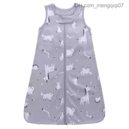 Pajamas Cotton baby sleeveless vest sleeping bag children's pajamas anti kick cocoon newborn envelope sleeping bag bed 0-2 years Z230810