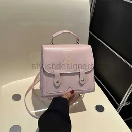 حقيبة ظهر على ظهر لعبة Backpack Backpack for Women 2023 New Fashion Propositile Corean الإصدار العصري PU على ظهره على ظهر حقيبة تحمل على الظهر.