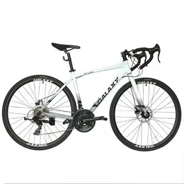 Partihandel racingcykel 700C Anpassa aluminiumcykelvägscykel med Shimanos 21 hastighets vuxen race road cykel