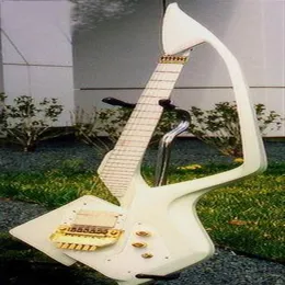 クラシックプリンス1988モデルCギターホワイトギタートレモロブリッジゴールドハードウェアカスタムメイドマルチカラー利用可能なファクトリーOU318I