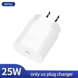 25W Super Fast充電器USBタイプCカーガドールS21 A52S A71 A70 S20 FE S22 5G POWERADAPTER FOR GALAXY NOT20S10 S10